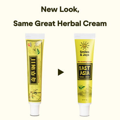 East Asia Herbal Eczema & Psoriasis Cream