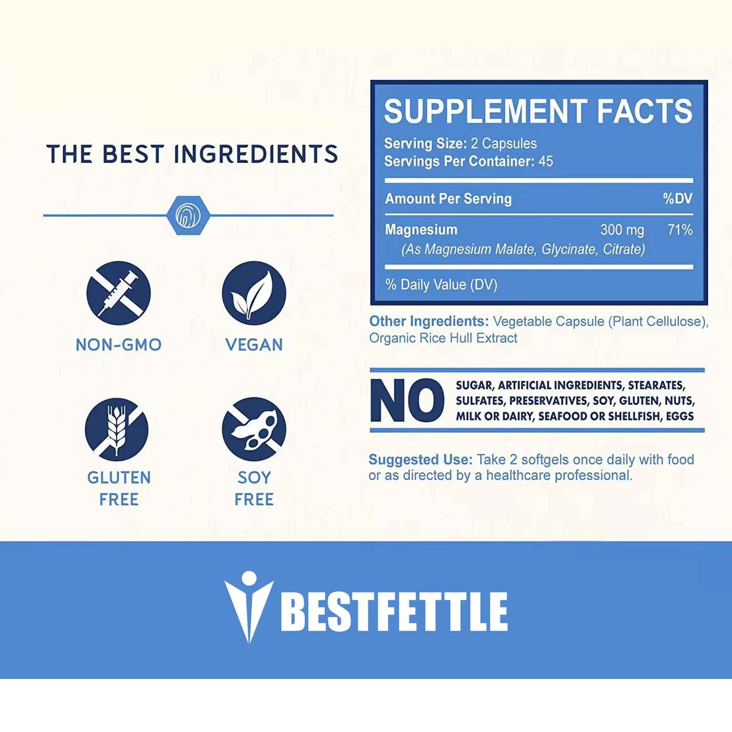 Best Fettle™ Triple Complex Magnesium