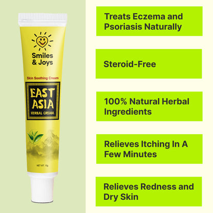 East Asia Herbal Eczema & Psoriasis Cream